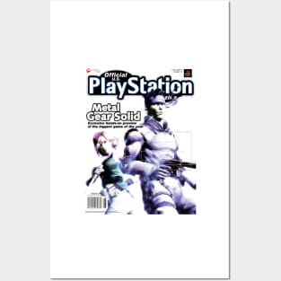 METAL GEAR SOLID Official U.S. PlayStation Magazine Posters and Art